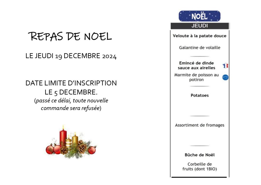 Repas de Noël