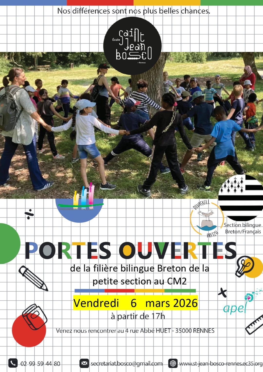 Portes ouvertes bilingue